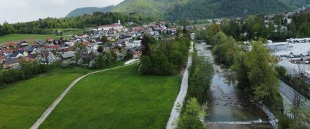 Kolesarska povezava Kamnik Godic